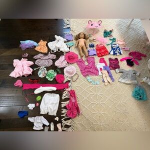 American Girl Doll+ Doll Clothing Set collection- Pink, Purple, and White